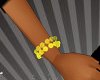 Yellow Beaded Bracelet