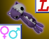 Purple Cat Doll Lf