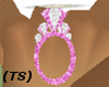 (TS) Pink Diamond Ring