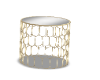 Glass End Table