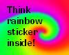 Think Rainbow Animated