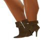 *RC*Brown Suede Boots