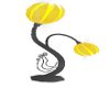 Yellow Lotus Lamp