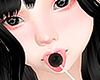 Tongue+Lollipop Black