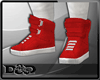 D- Red Sneakers
