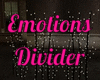 Emotions Divider