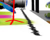 a floor extension cord