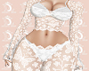 L: Lace Whte Sexy