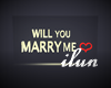 Will You Marry Me LED