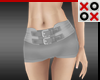 Gray Silk Hot Pants