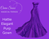 Hattie Elegant Purp Gown