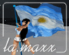 [LM]Argentina flag poses