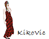 Plaid flannel nightdress