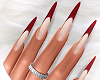 Y! Amond Red Nails e