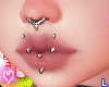 L|lip & nose pierx`♥