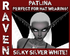 Patlina SILVER WHITE!