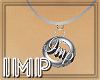 {IMP}Imp Pewter Necklace