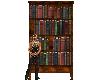 brown bookcase