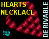 !@ Hearts necklace
