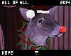 Christmas Wall Deer