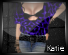 (K) Cheetah Dress Purple