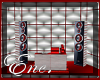 Enc. Red Satin Dj Booth