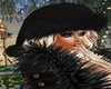 Black Fur Winter Hat