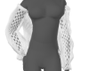 [MM] White Crochet Cardi