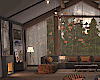 Modern Fall Rainy Cabin