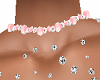 Pink Pearls Choker