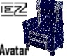 blue bandana EZ chair av