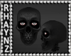 Halloween Skull HEAD (F)