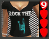 J9~Rock The Teal Shirt 