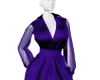 [L] Purple Short Skirt
