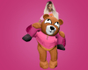 Pink Carrying Bear F