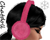 C]Pink Fur  Ear Muffs