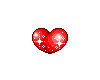 Red Sparkle Heart
