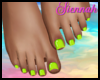 Bare Feet -  Lime