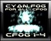 Cyan Fog DJ LIGHT