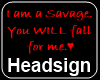 [CS] Savage Sign