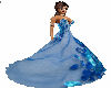 Blue Seqined Gown