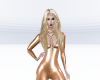 Tan Leather Catsuit
