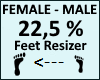 Feet Scaler 22,5%