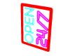 open 24/7