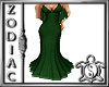 Fishtail Green Gown