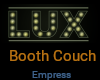! Lux 2.0 Booth Couch