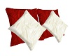 (D) satin pillows