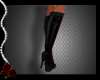 Rebelious Girl Red Boots