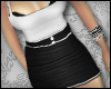 iT/ Vest & Black Skirt
