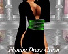 Phoebe Dress Green